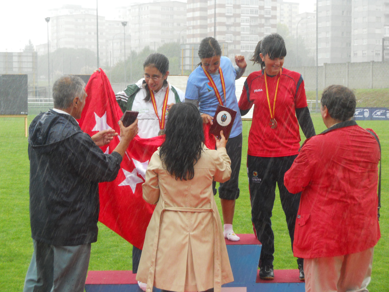Irati Zurbano medalla de bronce en el Campeonato de España de Menores de 14 años